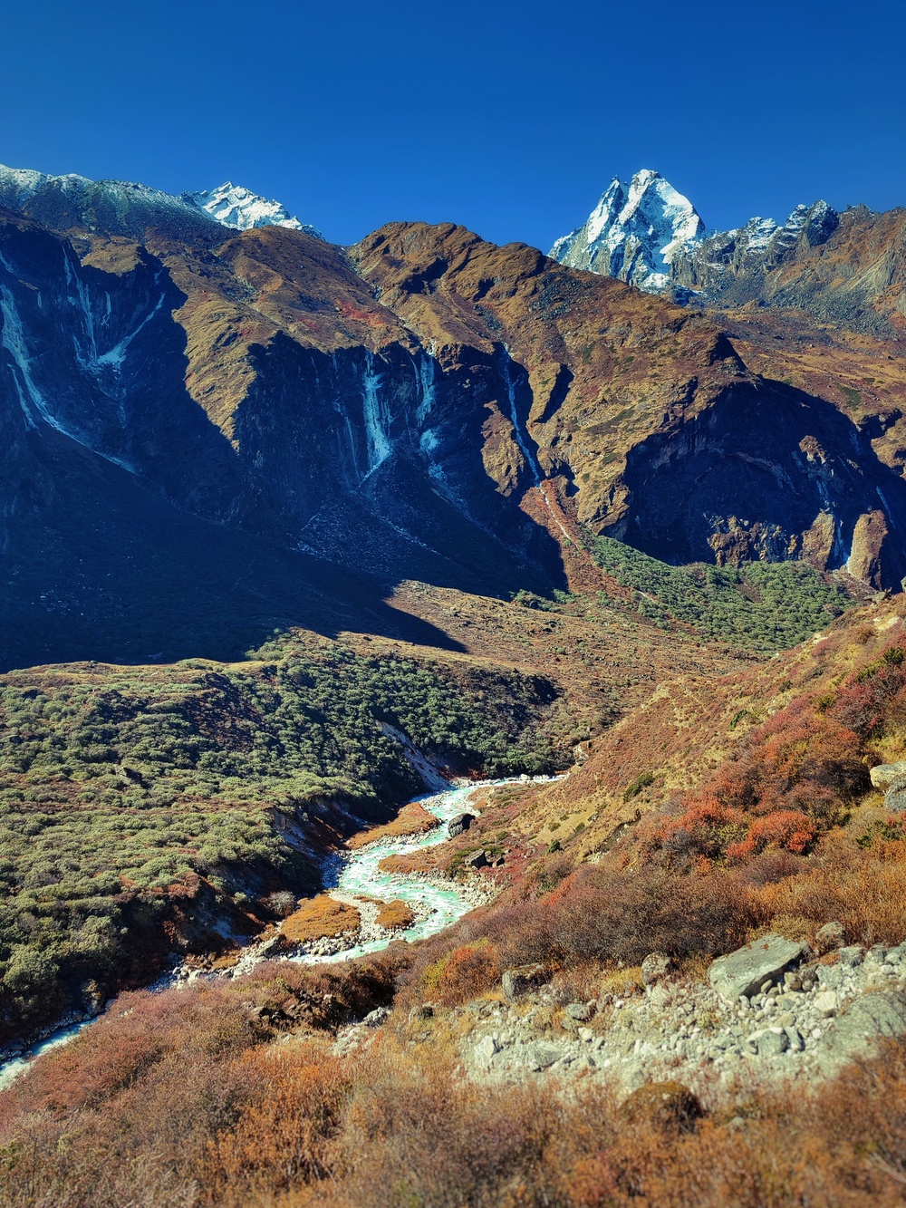 Views of the Rolwaling valley